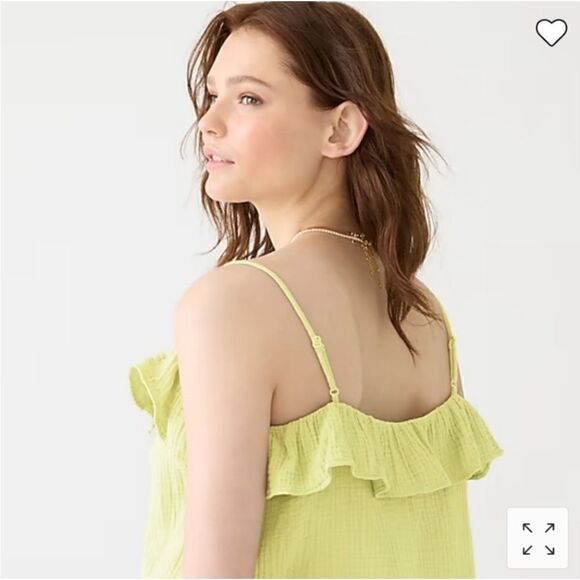 J. Crew Jadson Ruffle Gauze Camisole - Picture 2 of 5